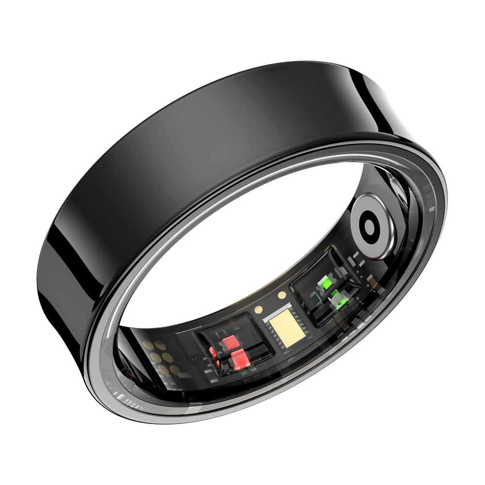 Lumo Ring Black with charging case