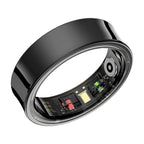 [Black] Lumo Ring in black with charging case