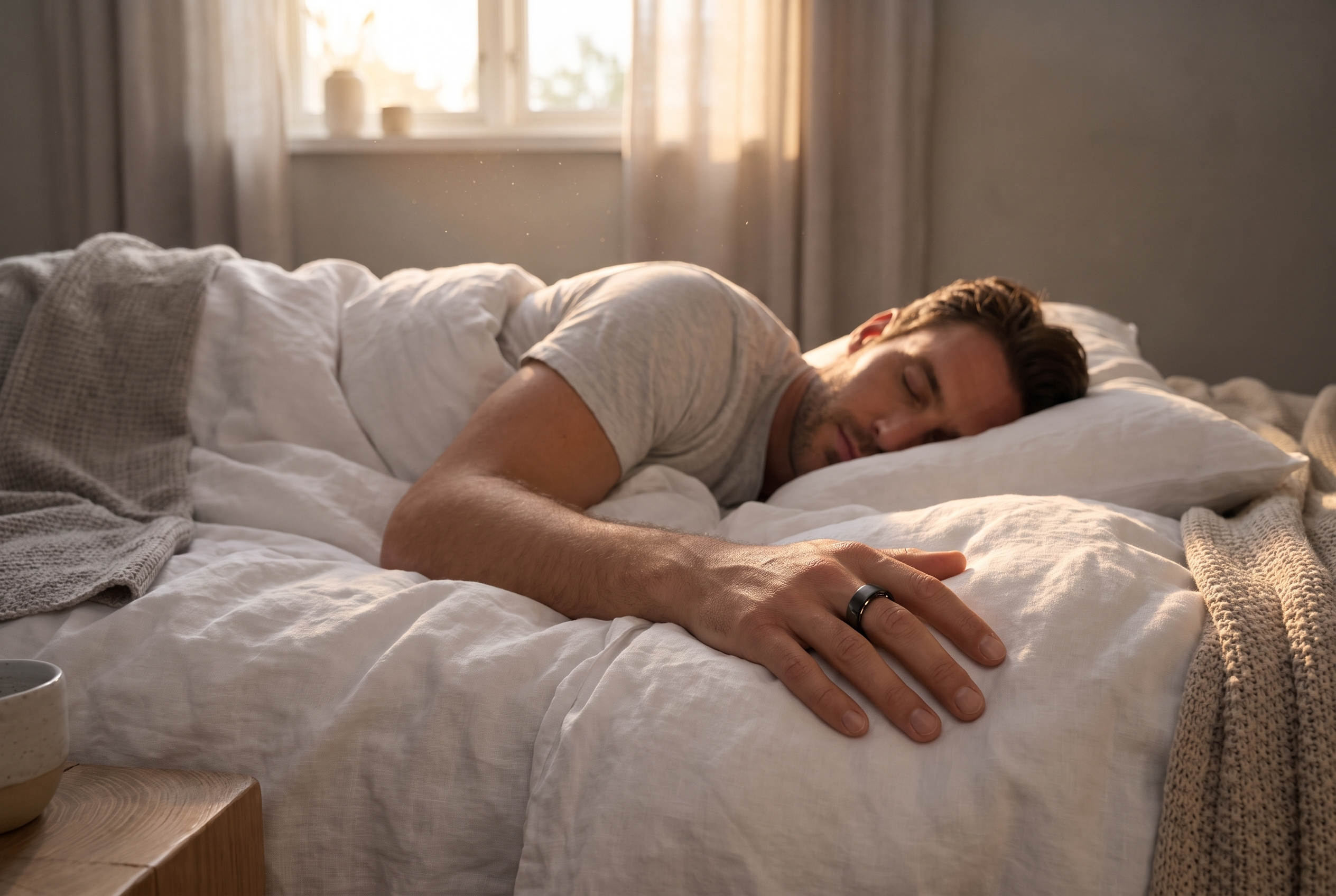 Lumo Ring, morning sleep